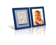 Baby Otisk Dvojrámeček - Pamětní otisk modrý rámeček
