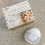 Přenosná elektrická odsávačka mateřského mléka GIOmum Line Discreet Single innoGIO