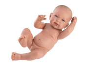 New Born holčička 73802 Lloren - realistická panenka miminko - 40 cm