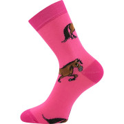 Ponožky dívčí slabé Horsik s Koníčky 3 páry