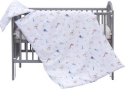 Povlečení do postýlky 2dílné Tura 90 x 120 cm Scarlett