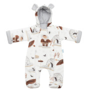 Kojenecký Wellsoft zimní overal New Baby Eskimo