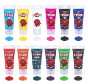 Prstové barvy 12 ks Tookyland