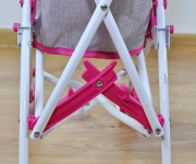 Dětský golfový kočárek pro panenky Milly Mally Julia Prestige Pink