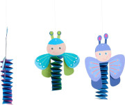 Kreativní sada První skládání Broučci a Motýli závěsná dekorace Craft Kit Haba