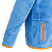 Mikina chlapecká chlupatá se stojáčkem modrá Pidilidi