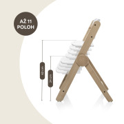 Dřevěná jídelní židlička Clipp & Clapp Zopa