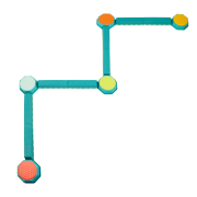 Překážková dráha se stupínky Balance & Build B-Toys