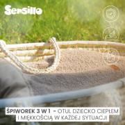 Fusak 3v1 beránkový Sensillo 