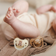 Dudlíky silikonové anatomické 0 - 6 m, 2 ks BabyOno