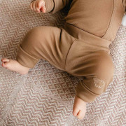 Merino rostoucí legíny karamelové Eevi