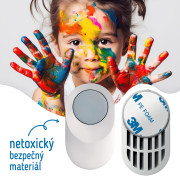 Dětská otočná zarážka do dveří s nastavením polohy 2 ks Sipo