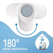 Dětská otočná zarážka do dveří s nastavením polohy 2 ks Sipo