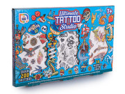 Sada tetování pro kluky 14 listů 200 motivů v krabičce