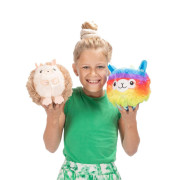 Míček zvířátko nafukovací plyš 15 cm