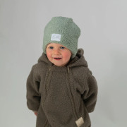 Zimní čepice Teddy fleece double Olive Esito