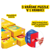 Puzzle Beep! Na cestě 3v1 Jarmelo
