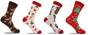 Vánoční dětské ponožky froté 27/29 Be Snazzy