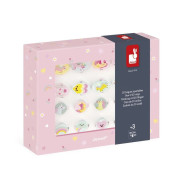 Sada šperků - nastavitelné prstýnky Jednorožec 20 ks Janod