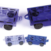 Magnetická stavebnice s auty 63 ks Ludi