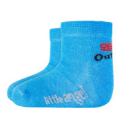 Ponožky dětské nízké Outlast® - modrá