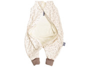 Merino spací pytel bio s nožičkami králíci béžová 