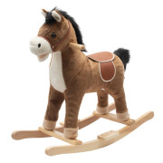 Houpací koník s melodií hnědý PlayTo