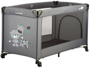Cestovní postýlka Mondo giraffe & bear anthracite Bomimi 