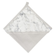 Mušelínová osuška s kapucí Design 85 x 85 cm Babymatex
