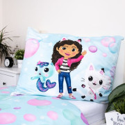 Povlečení Gabby´s Dollhouse "bubbles" 140 x 200, 70 x 90 cm Jerry Fabrics
