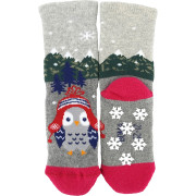 Ponožky kojenecké froté Huhik ABS růžové