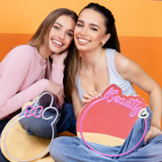 Zrcátko s neonovým LED podsvícením Vibes Bunny GIO-759BN