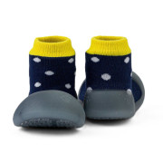 Ponožkové botičky Chameleon Polka Navy