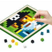 Pixel V piráti - dřevěná mozaika Cubika