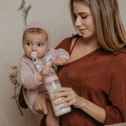 Klip na dudlík se stuhou Poetry Suavinex