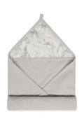 Mušelínová osuška s kapucí Design 85 x 85 cm Babymatex