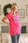 Těhotenské pyžamo Pivoňka The best mom
