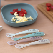 První lžičky silikonové 4 ks Natural Beaba