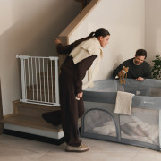 Zábrana do dveří Safe Snap White Kinderkraft