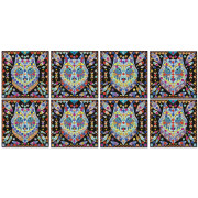 Kreativní sada Maxi Mandaly pro přátele Mozaika 8 ks Janod Atelier