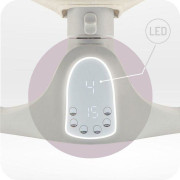 Elektrické houpátko béžové MoMi Kenani