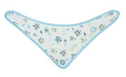 Dětský bryndáček-šátek Akuku 2 ks sova-srdíčka