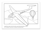Letecké omalovánky - Naše letadla
