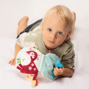 Vzdělávací, plyšová a šustící knížka, Slon Akuku