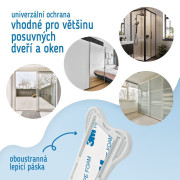 Dětský bezpečnostní zámek na posuvné dveře, 2 ks Sipo