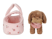 Pejsek plyšový Jackie v kabelce Little Dutch