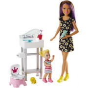 Barbie chůva herní set