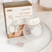 Přenosná elektrická odsávačka mateřského mléka GIOmum Line Comfort Single InnoGIO