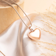 Těhotenská rolnička - Srdíčko měděné