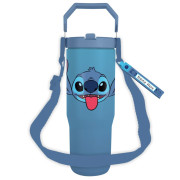 Lilo a Stitch cestovní hrnek s popruhem 880 ml